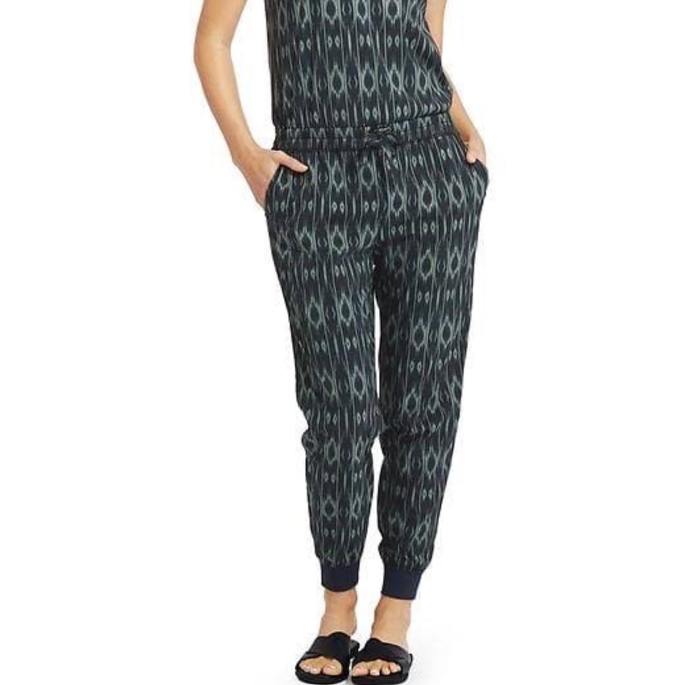 Athleta Sleeveless Drawstring Romper Size 4